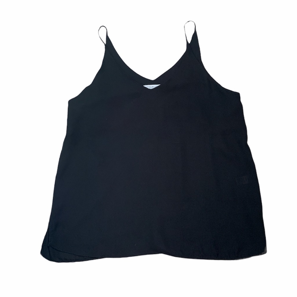 Active USA Black Tank Top